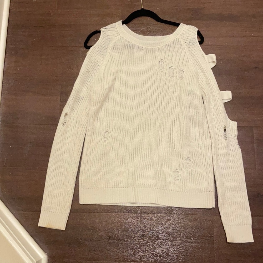 Ten sixty Sherman cream sweater size large